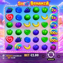 SpinFest - Sweet Bonanza Slot - Cascading Wins Game